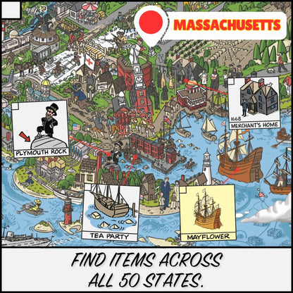 WGSAD USA Edition search and find map