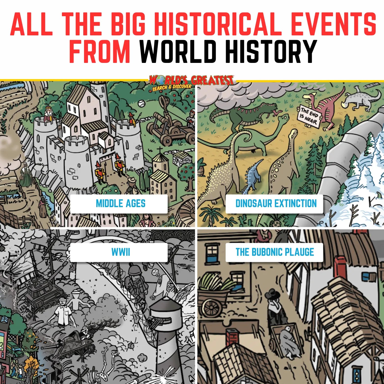 World's Greatest Search & Discover - World History Edition WGSAD