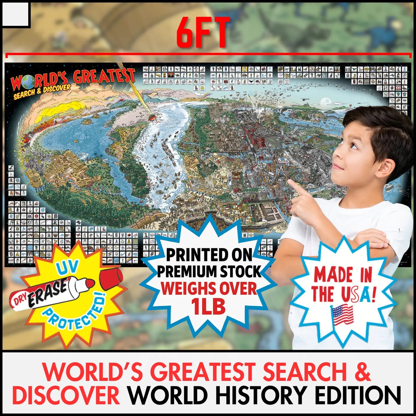 World's Greatest Search & Discover - World History Edition WGSAD